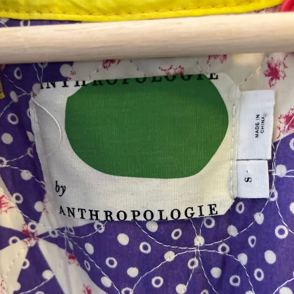 🍂 Anthropologie Fall 3 in 1 Coat Removable Quilted Vest S - Picture 5 of 17